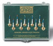 Grass® Brand No-Tangle Gold Cup Electrode, 72", 10mm