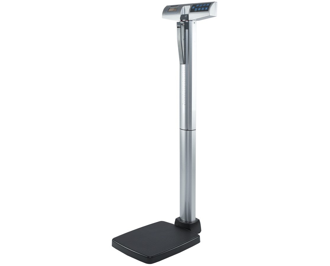 Health-O-Meter® Digital Fitness Scale with Height Rod & Power Adapter, 500lbs Ca