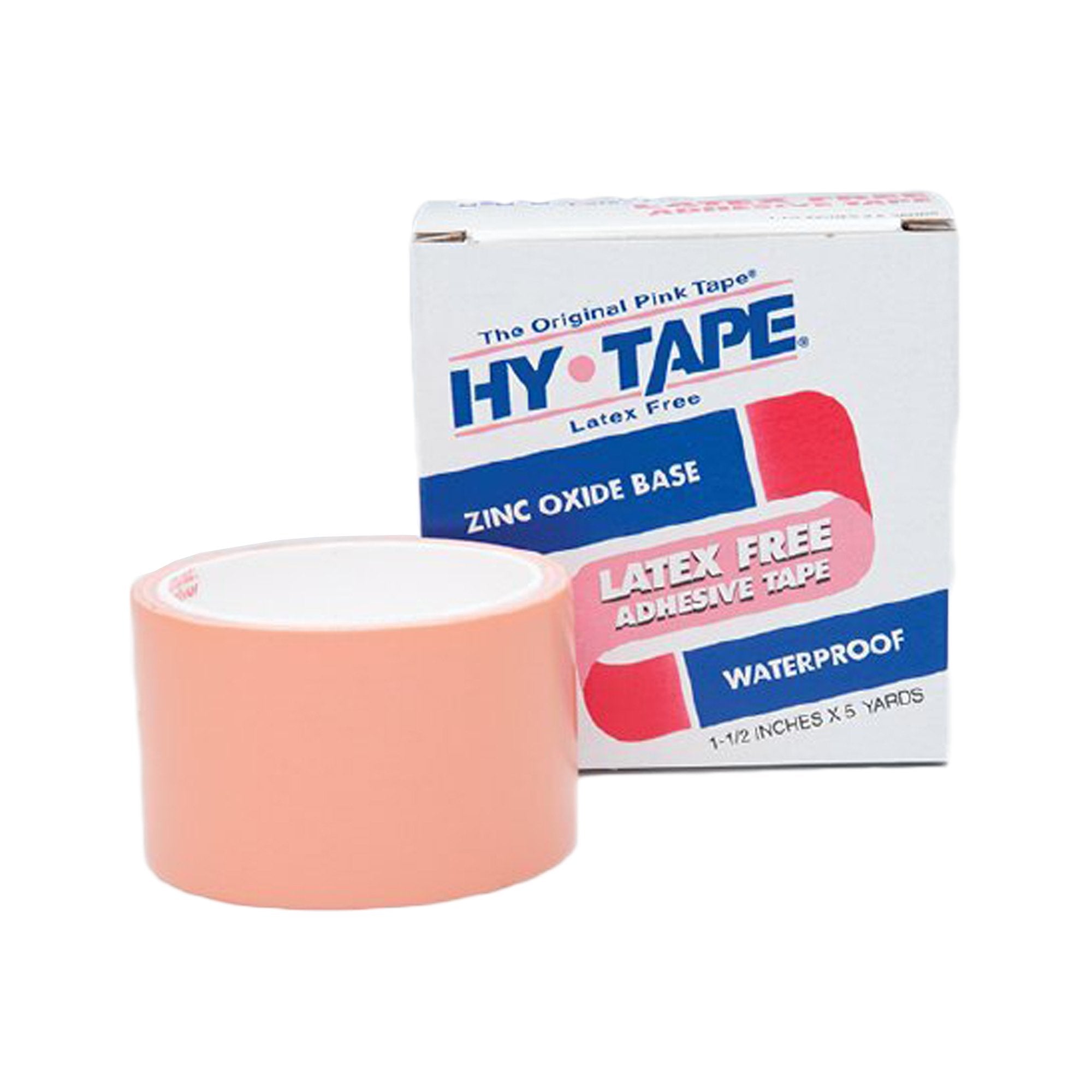 Hy-Tape® Zinc Oxide Base, Waterproof, Latex Free, 2" x 5 yards