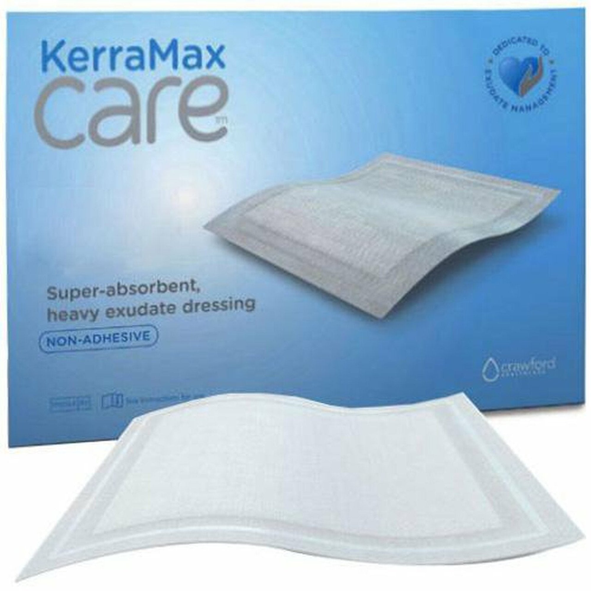 Kerramax Care, Gentle Border, 4 X 4in (10 X 10cm), 10/bx (Continental US+HI Only)