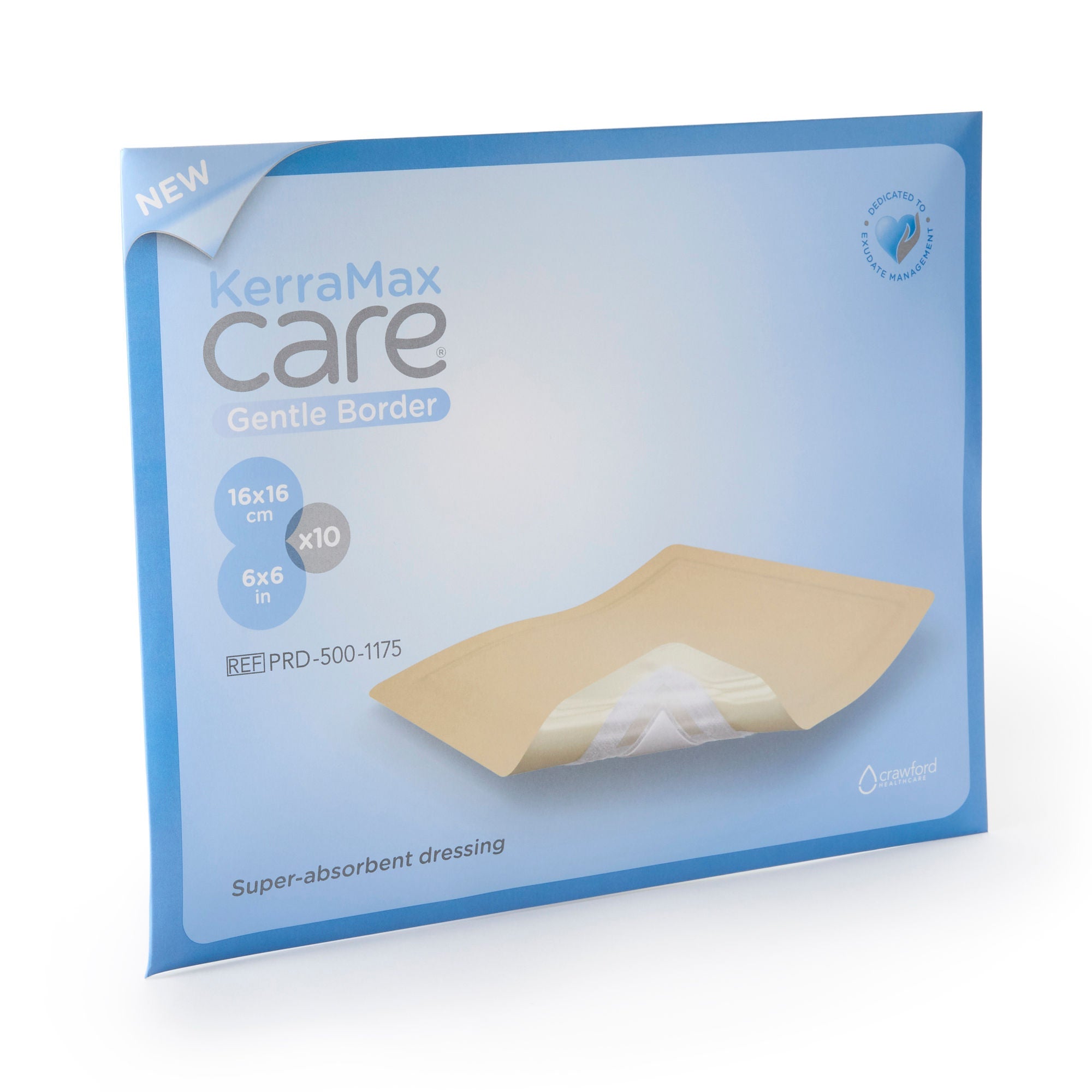Kerramax Care, Gentle Border, 6 X 6in (16 X 16cm), 10/bx (Continental US+HI Only)