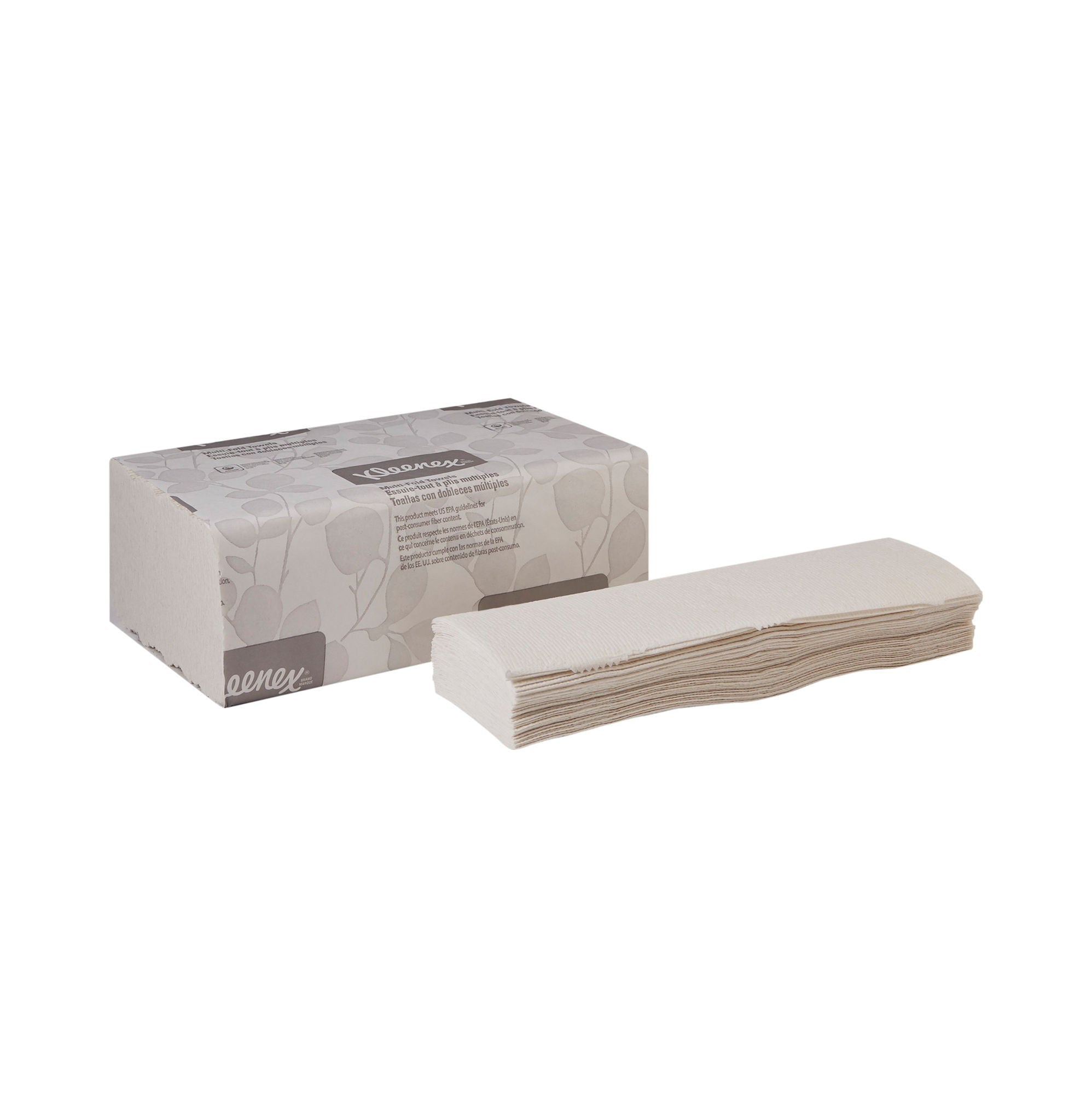 Kleenex® Multi-Fold Paper Towel, 9.3 X 9.4 Inch, 1-Ply