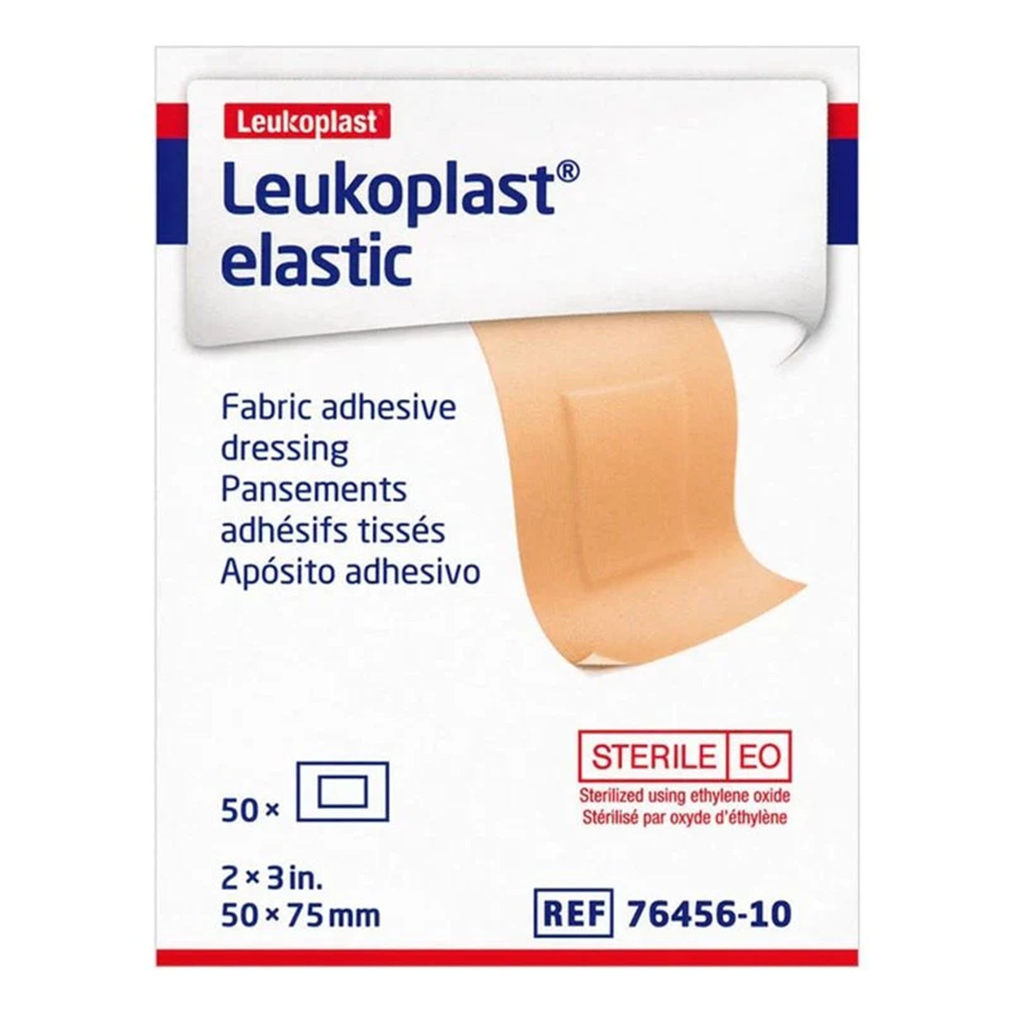 Leukoplast® Elastic Patches, 2" x 3"