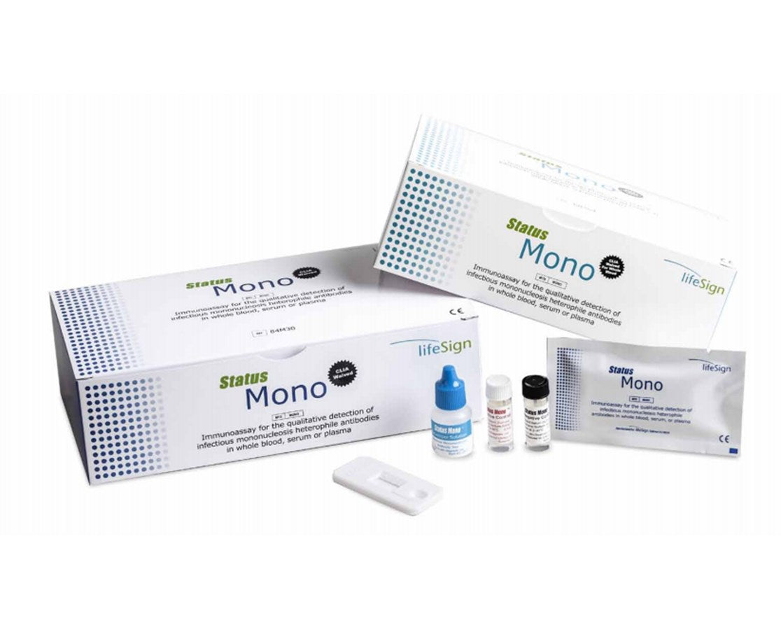 LifeSign Status Mononucleosis Test 10/Bx (Clia Waived)