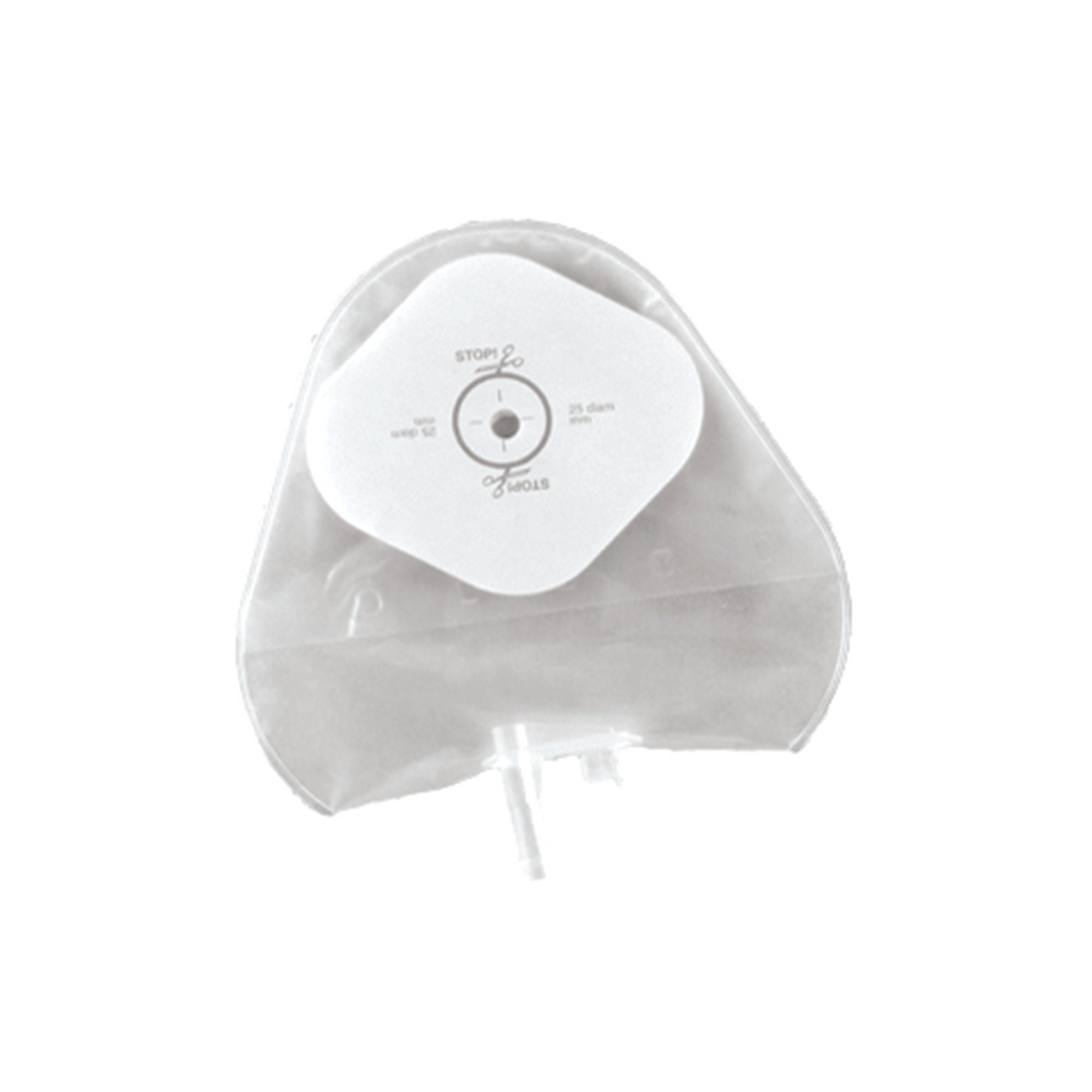 Little Ones® One-Piece Urostomy Pouch with 5/16" - 1" Stoma, Transparent