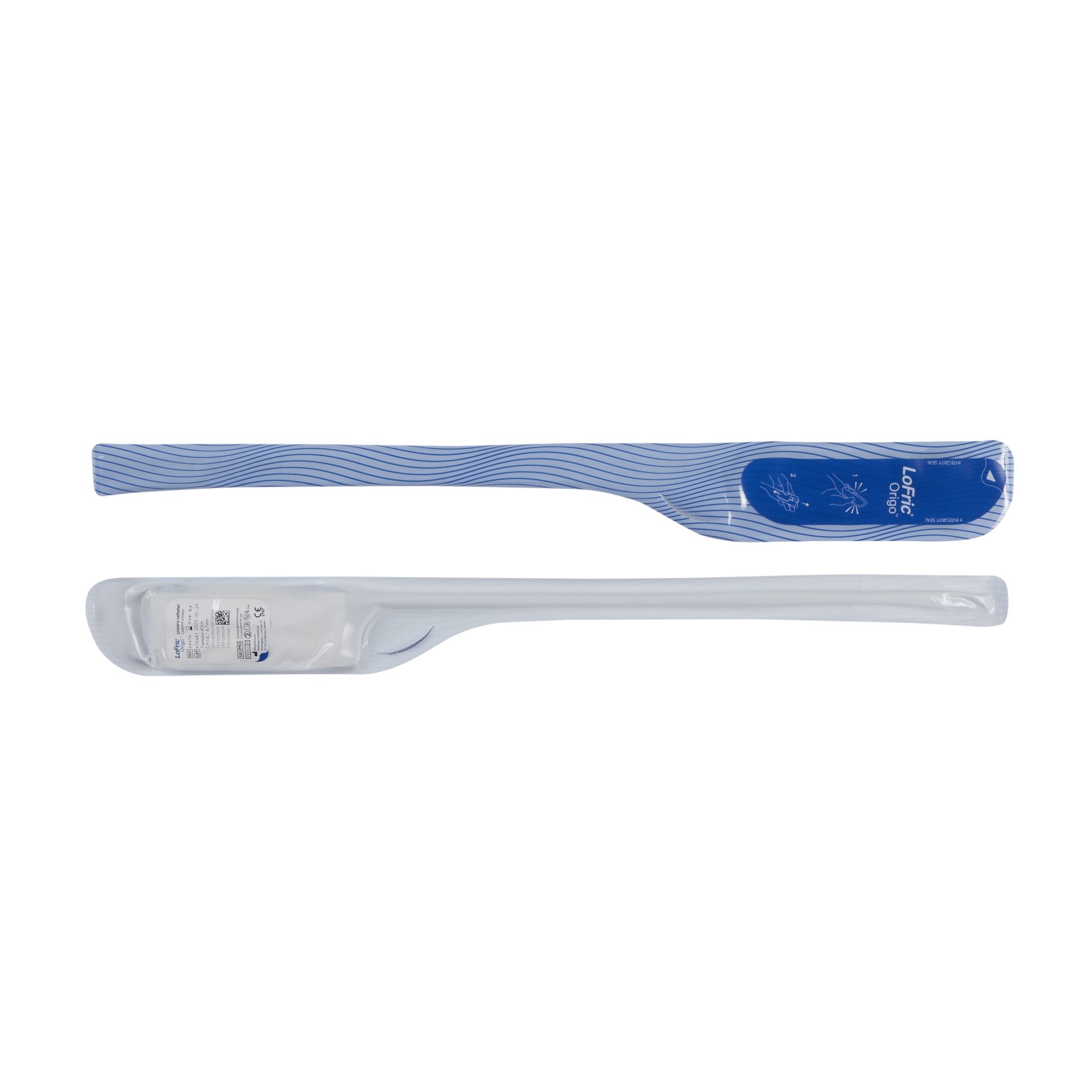 LoFric® Origo™ Hydrophilic Coude Catheter, 14fr 16"