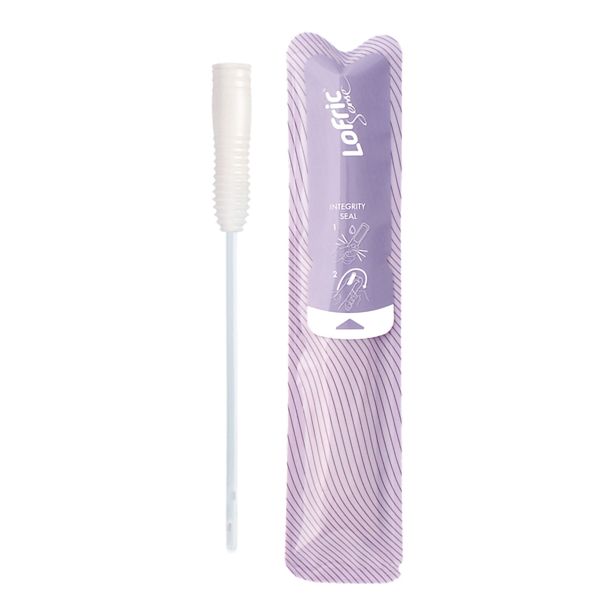LoFric® Sense™ Hydrophilic Catheter w/Salt Solution, 12fr 6"