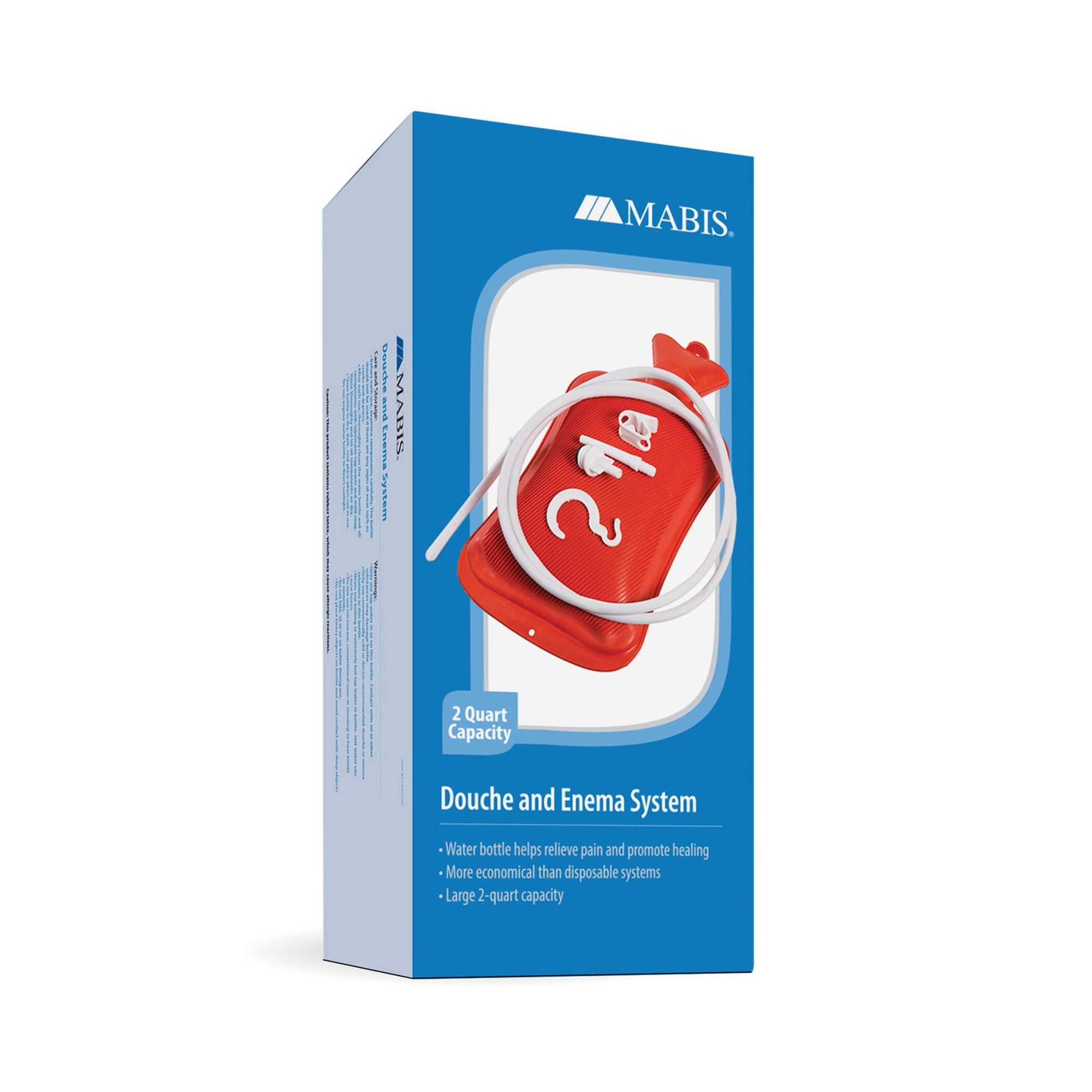Mabis® Combination Douche and Enema System with Water Bottle, 1 1/2 Quart