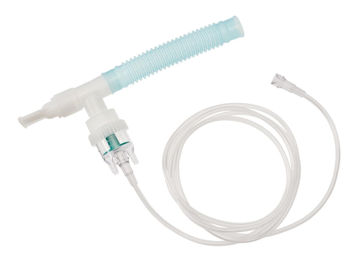 Medline Hudson RCI Micro Mist Nebulizer Kit w/Tee Mouthpiece and 7' Tubing