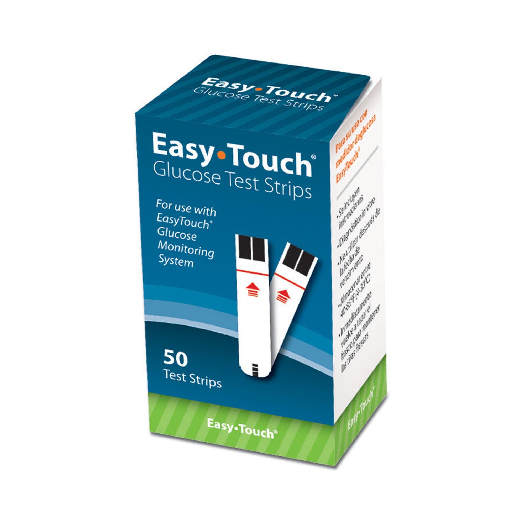 MHC EasyTouch® Glucose Test Strips, 50ct