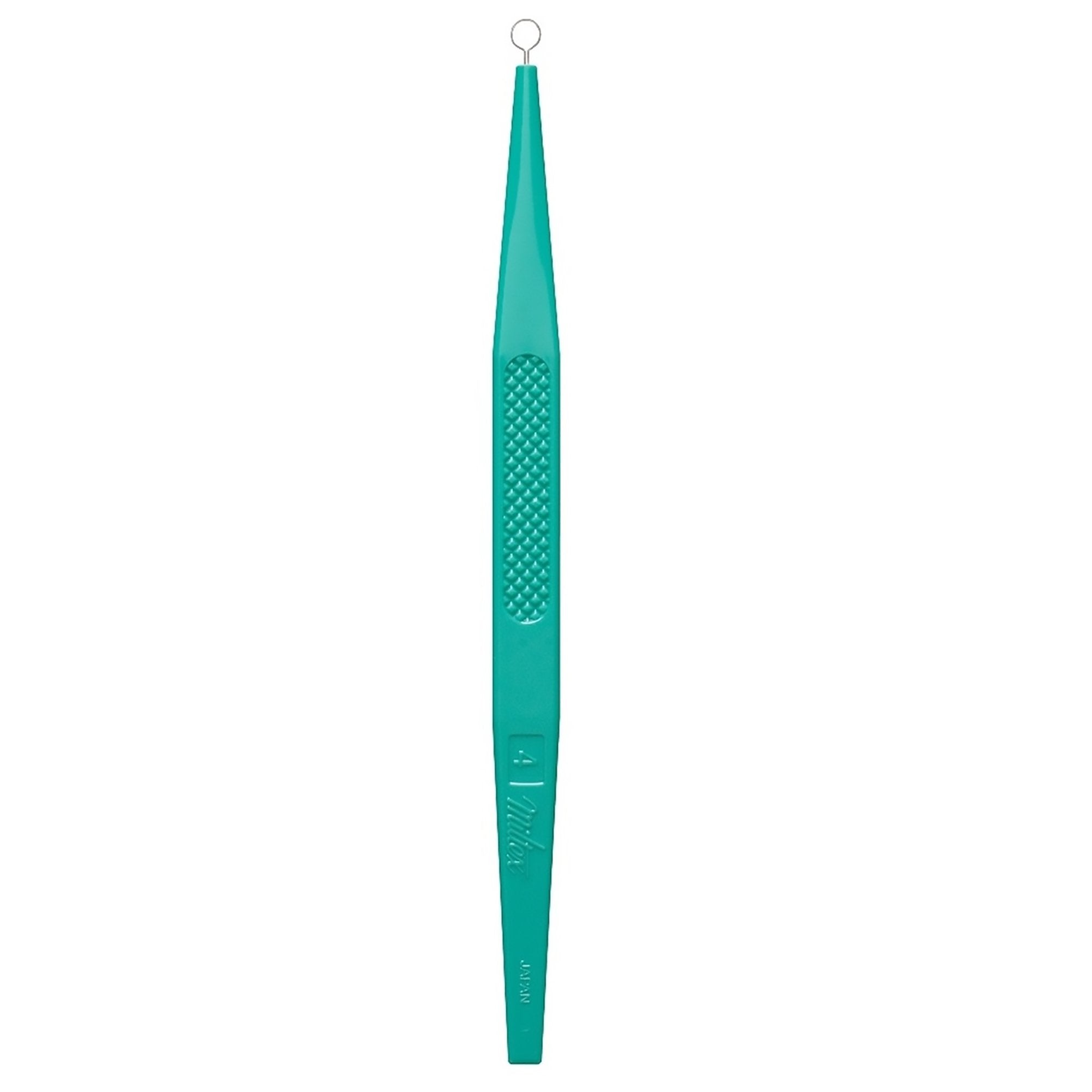 Miltex Disposable Dermal Fox Curette, 4mm, Green, Sterile