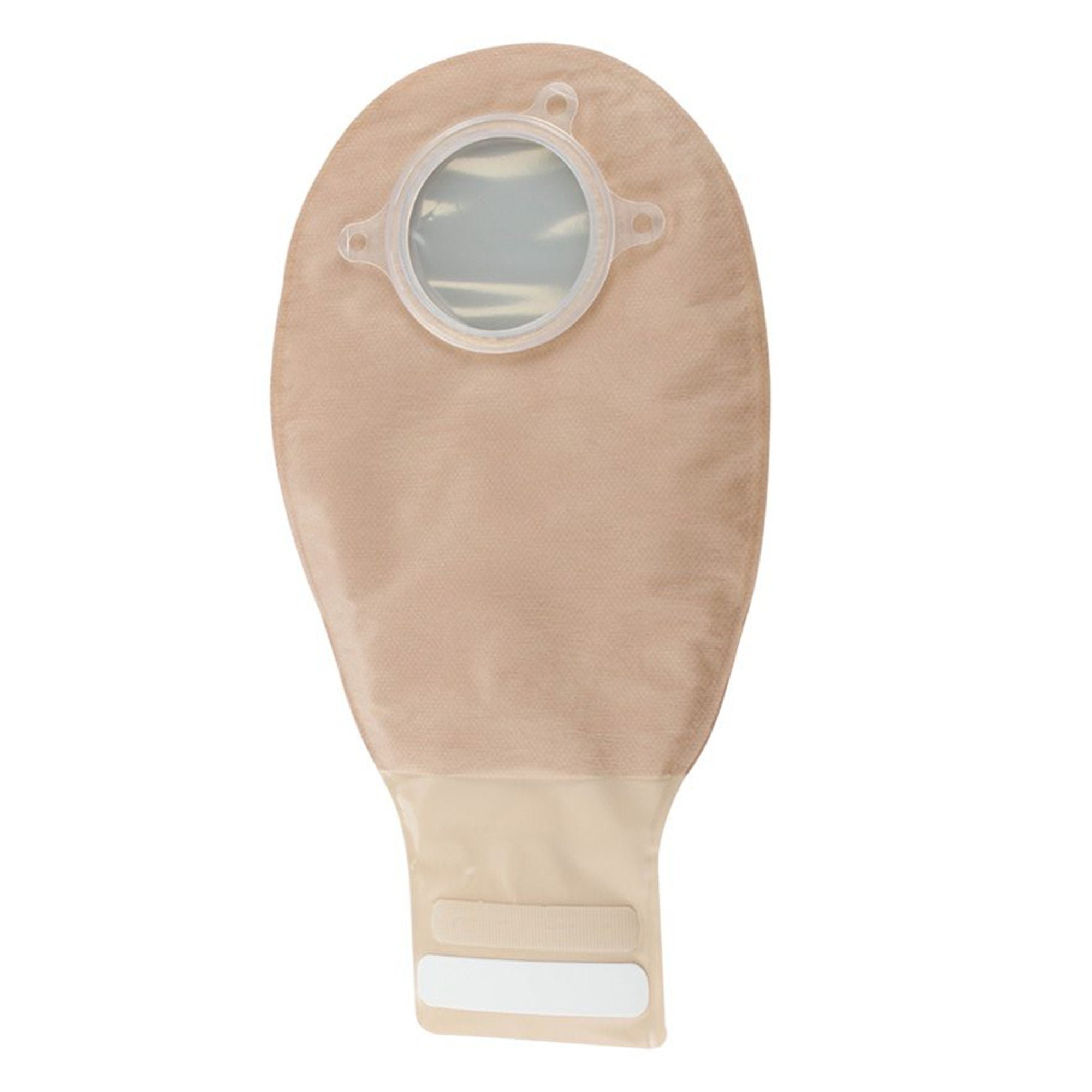 Natura® 2-Piece Drainable Ostomy Pouch, 12" Length, 2 1/4" Flange, Transparent