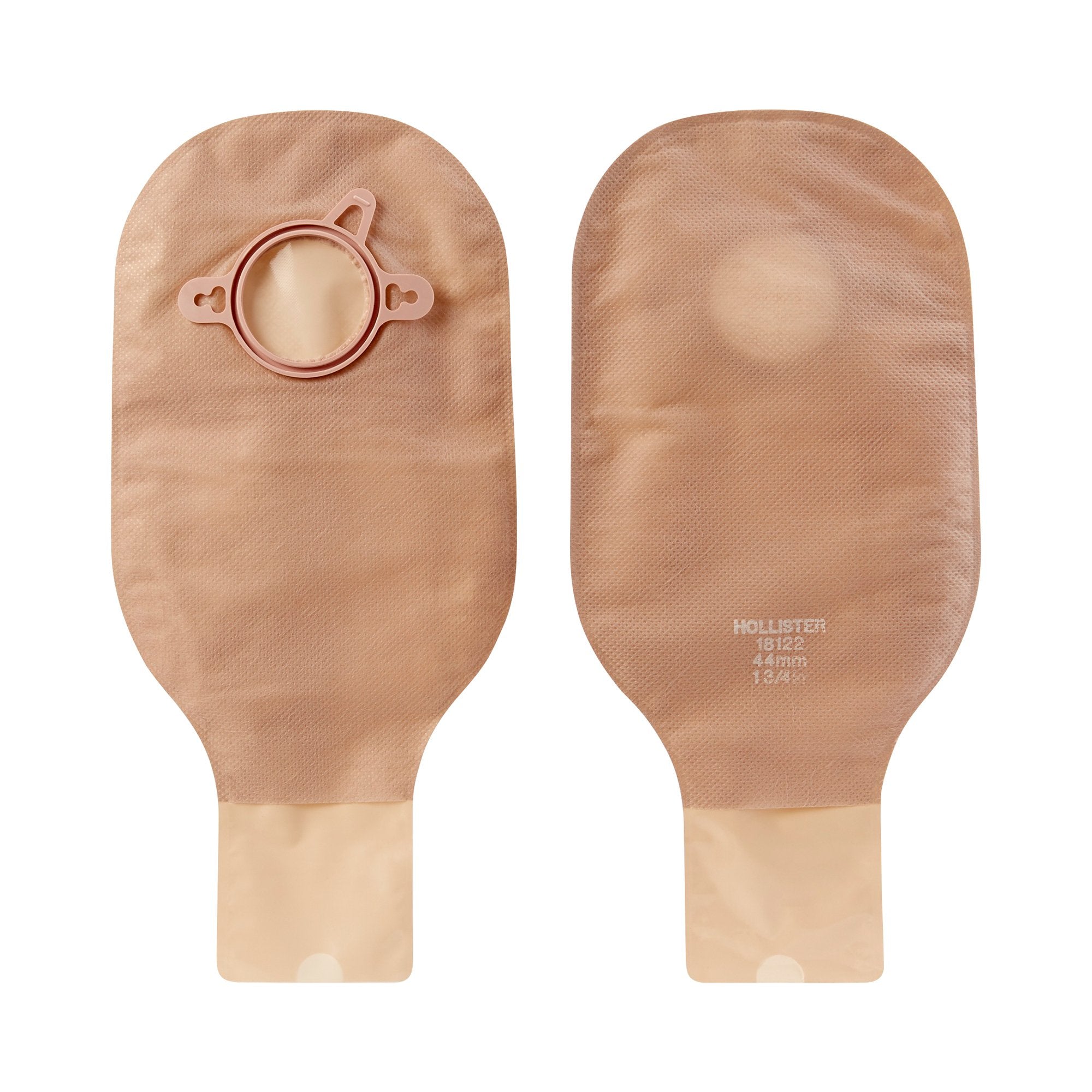 New Image 2-Piece Drainable 12" Pouch, 1¾" Opening, Beige