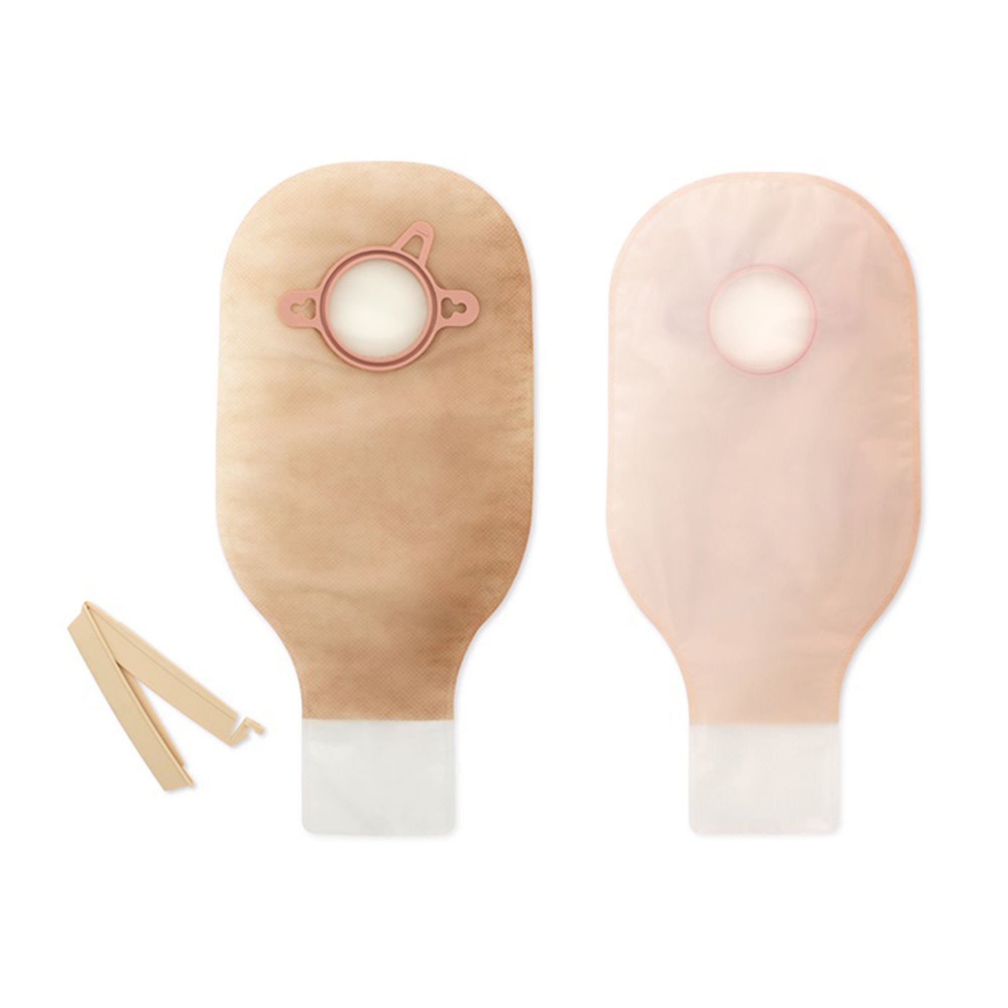 New Image 2-Piece Drainable 12" Pouch, 2 1/4" Opening, Ultra-Clear