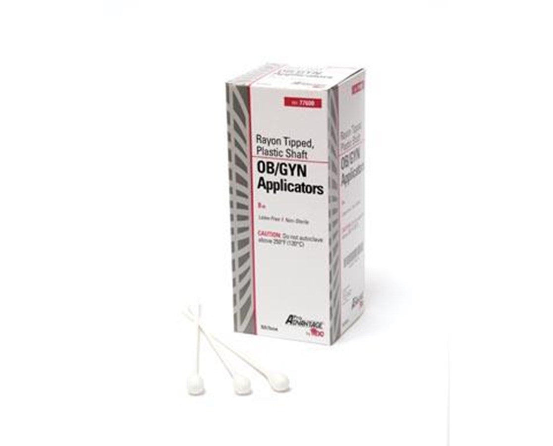 OB/ GYN Plastic Applicator, Rayon Tipped, 8",