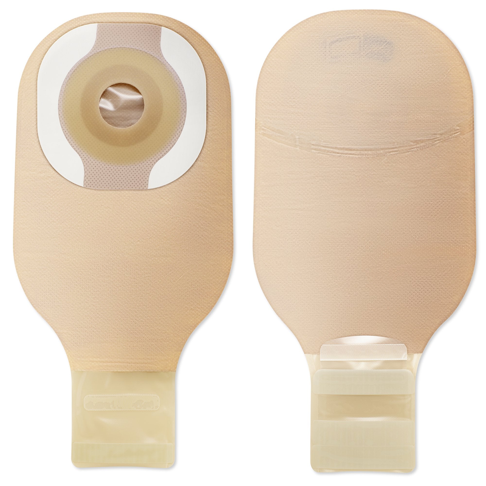 Ostomy Pouch Premier™ One-Piece System 12 Inch Length Convex, Pre-Cut 1-1/8 Inch Stoma Drainable