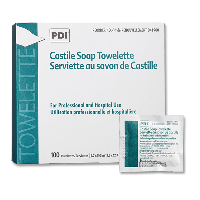 PDI® Castile Soap Towelette