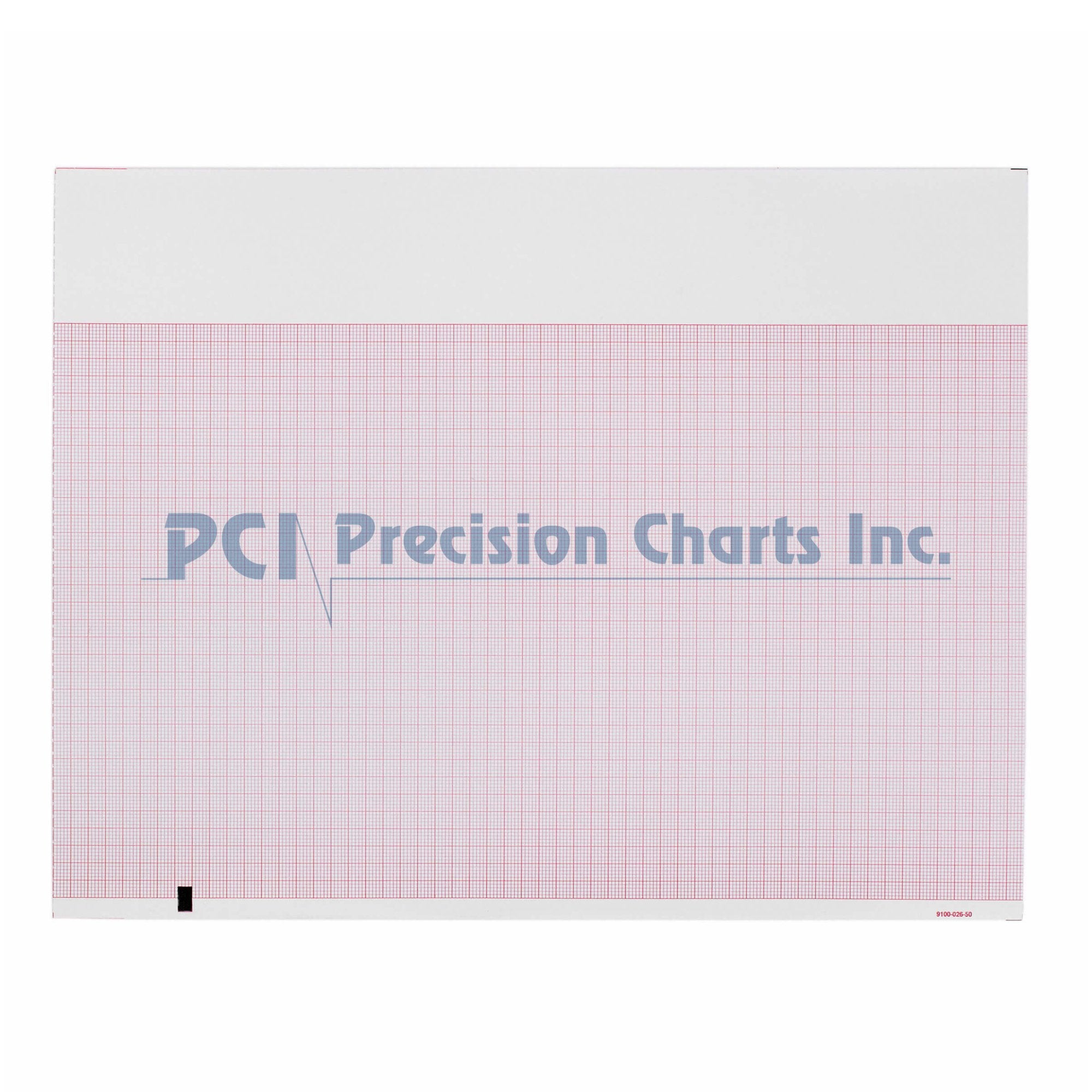 Precision Charts Inc. Recording Paper ECG/EKG, 12Pk
