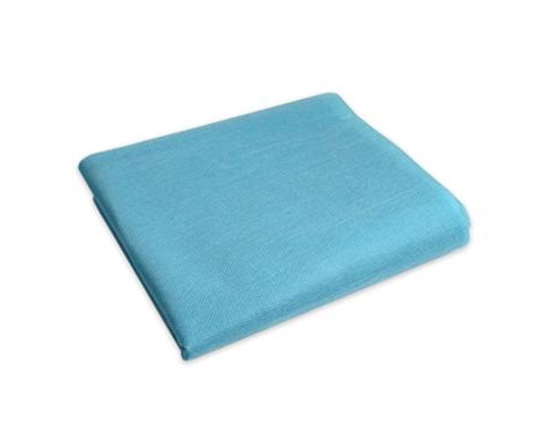 Premium Fitted Cot Sheets, 30" × 85", Light Blue