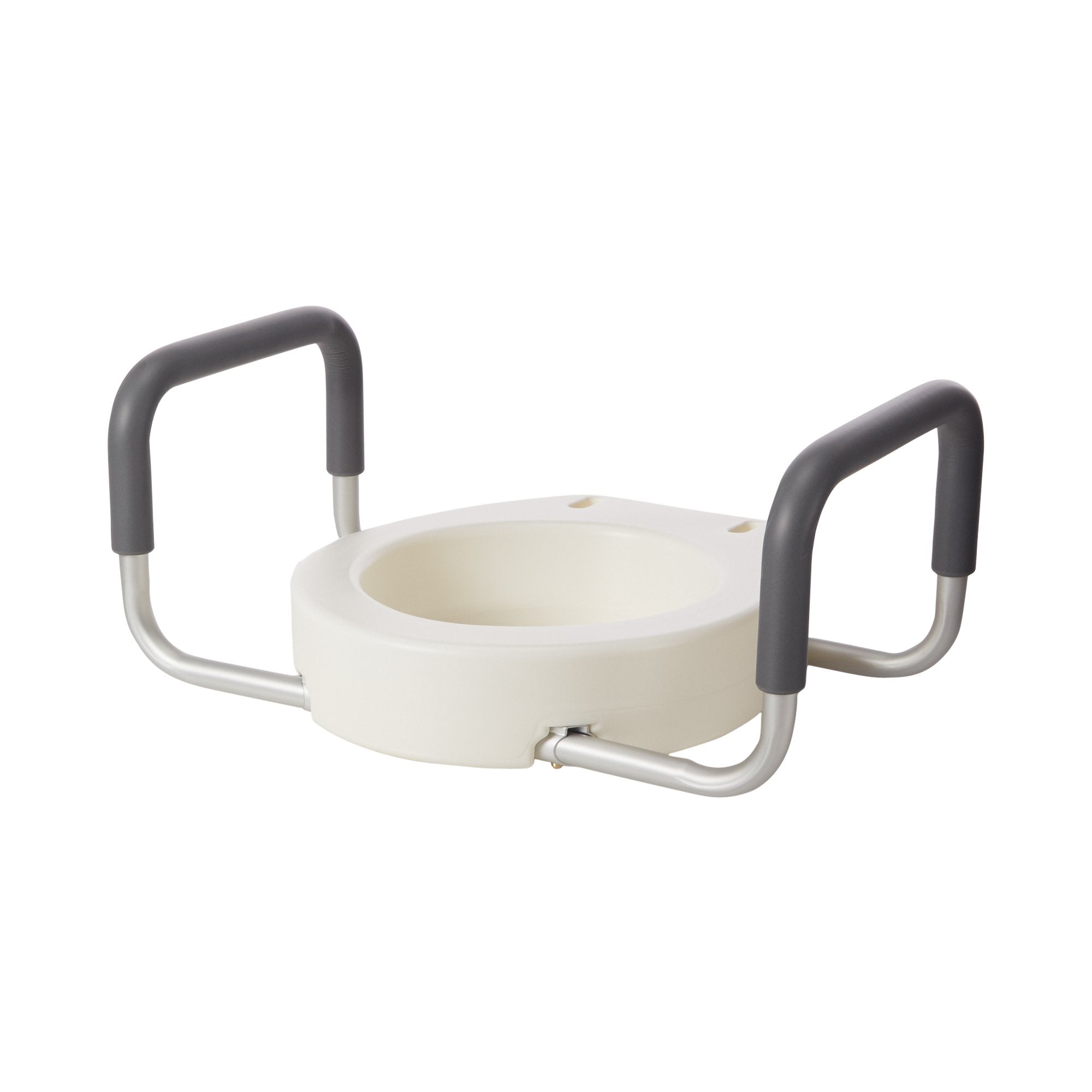 Premium Raised Toilet Seat With Removable Arms, Each