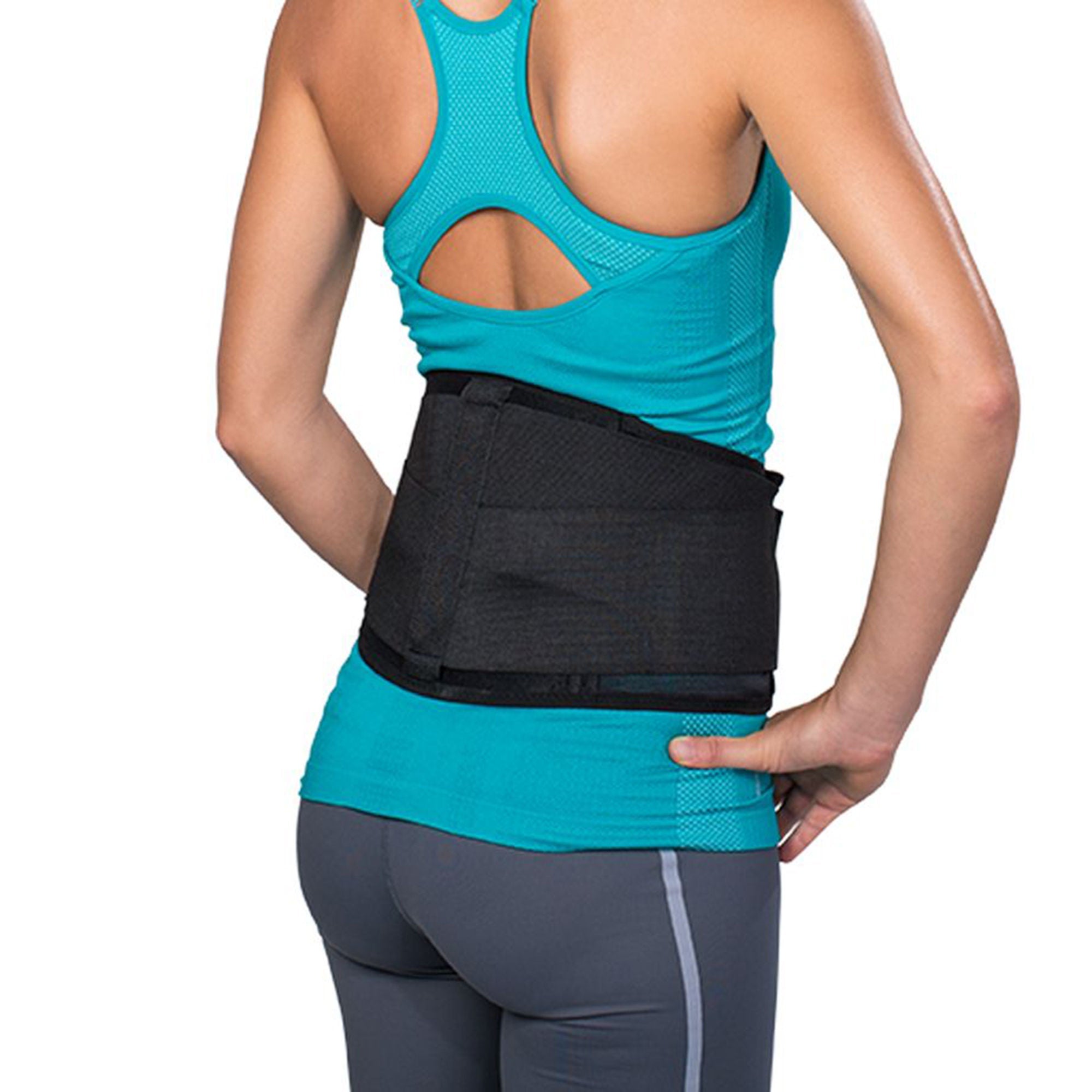 ProCare® ComfortFORM™ Back Support, Black, Large