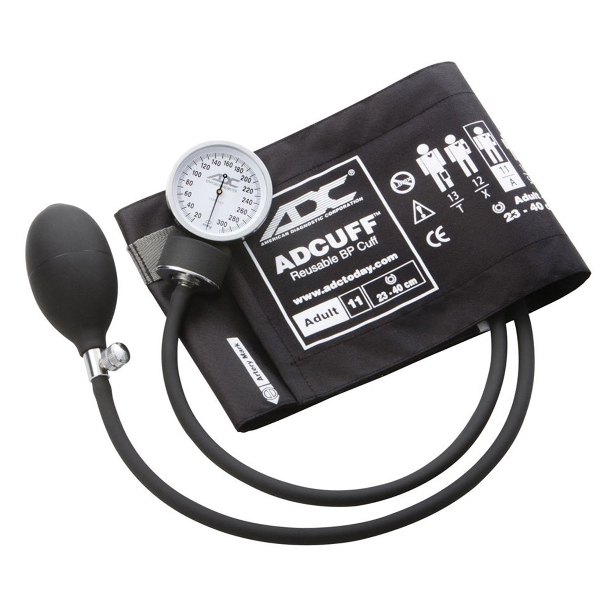 Prosphyg™ 760 Pocket Aneroid Sphygmomanometer, Black, Adult