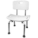 Roscoe Shower Chair with Back