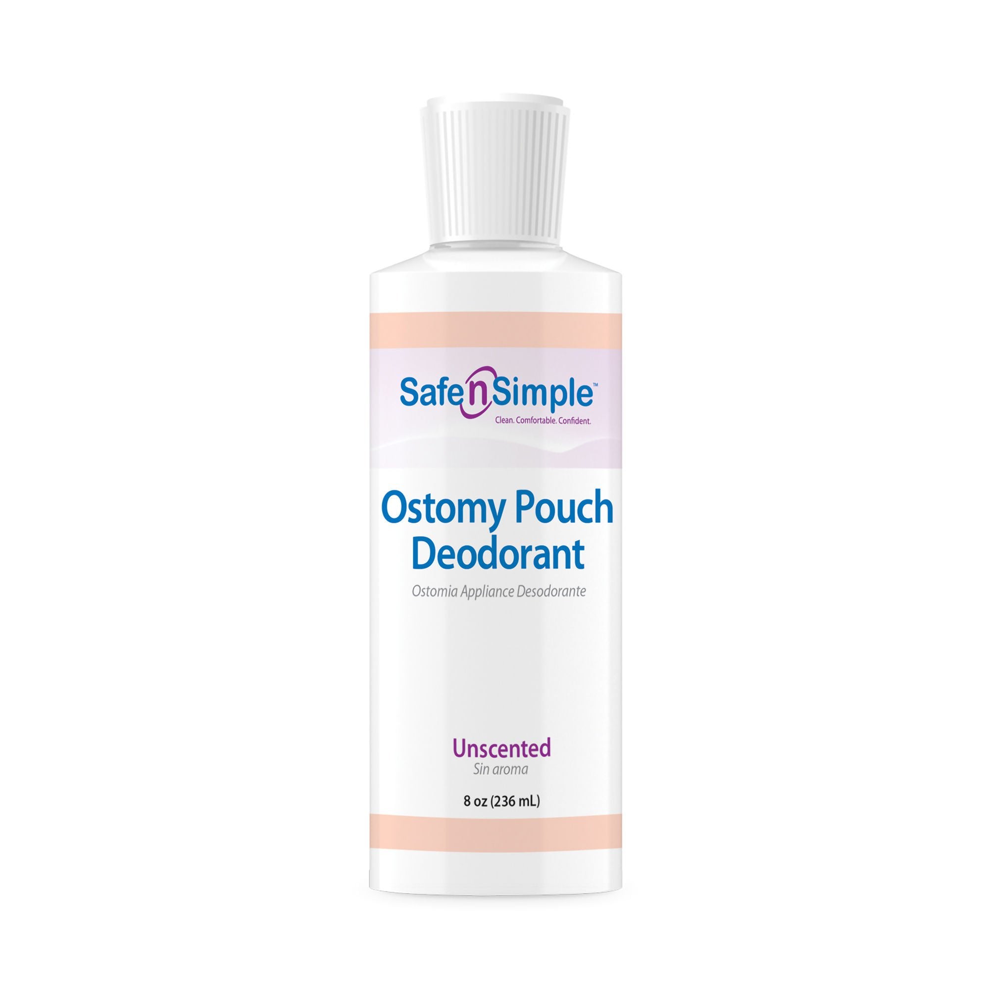Safe N Simple Ostomy Pouch Deodorant, 8oz Bottle