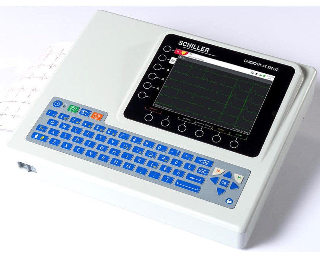 Schiller Cardiovit AT-102 G2 ECG w/Interpretation (Drop Ship Only)