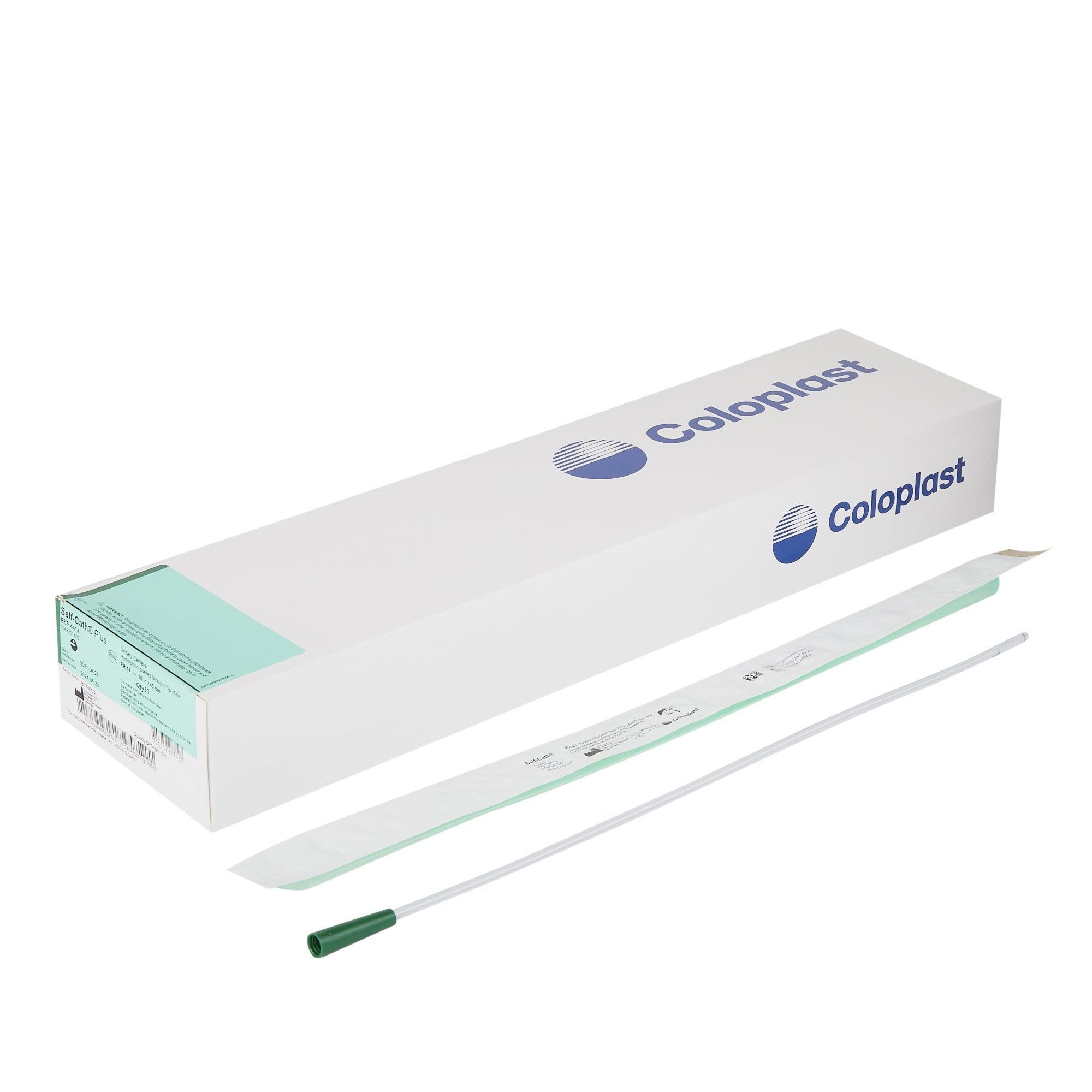 Self-Cath® Plus, Straight Tip, Funnel End, 16", 14Fr