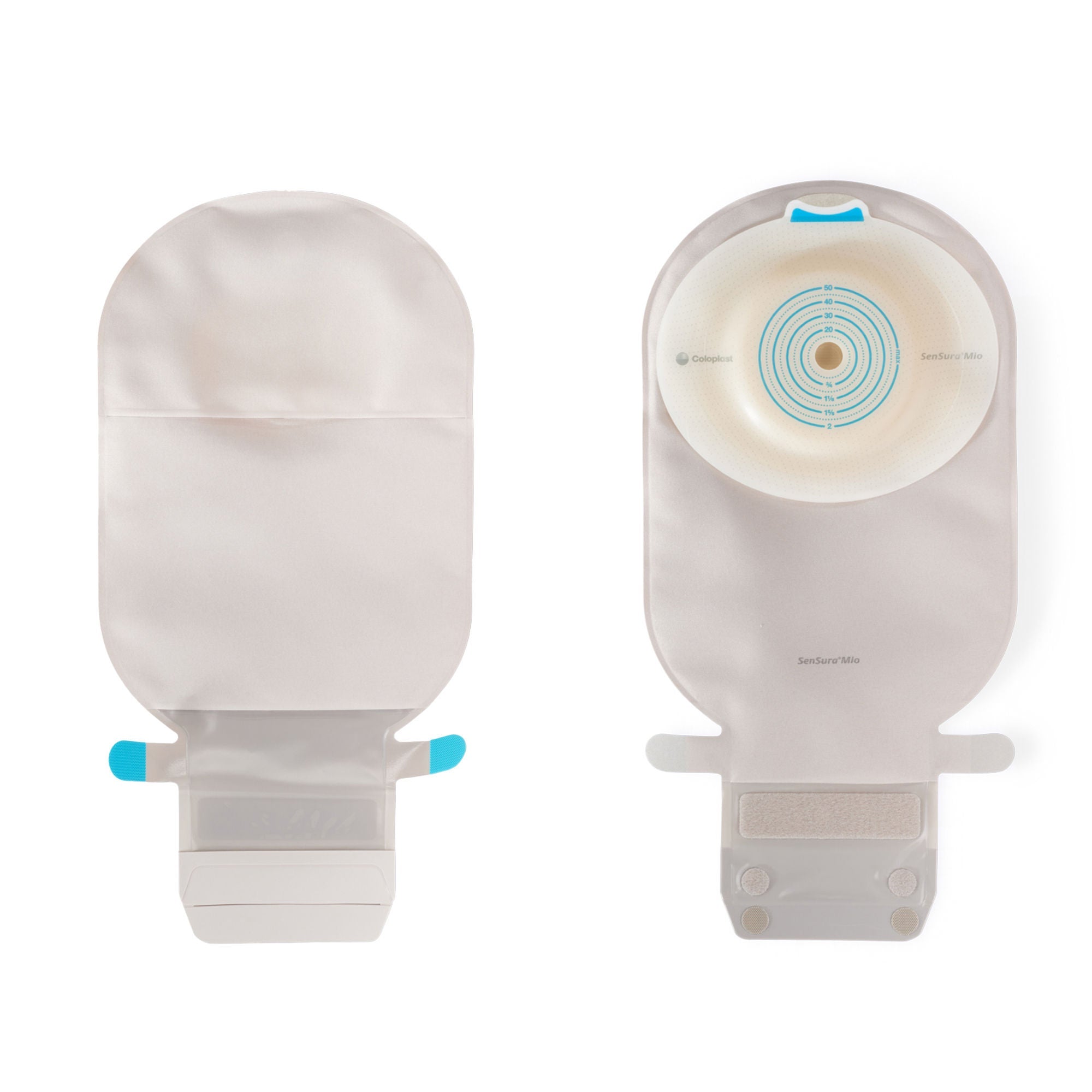 SenSura® Mio 1-Piece Drainable Ostomy Pouch, 11" Length, Maxi Soft Convex, 3/8"-2" Stoma
