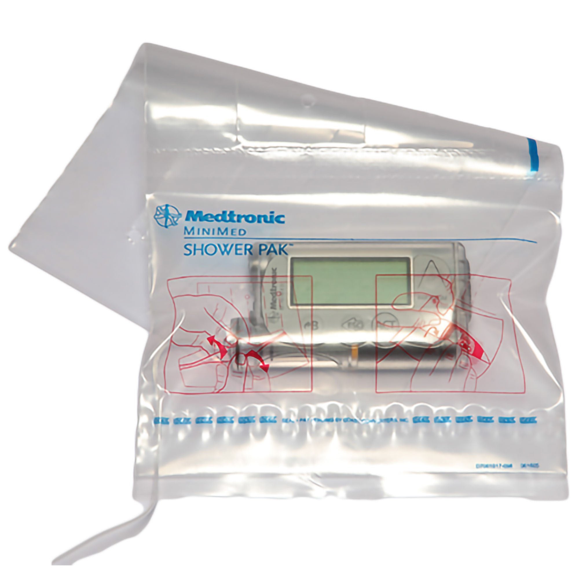 Shower Pack Single Use Plastic Pouches for Showering with Pump