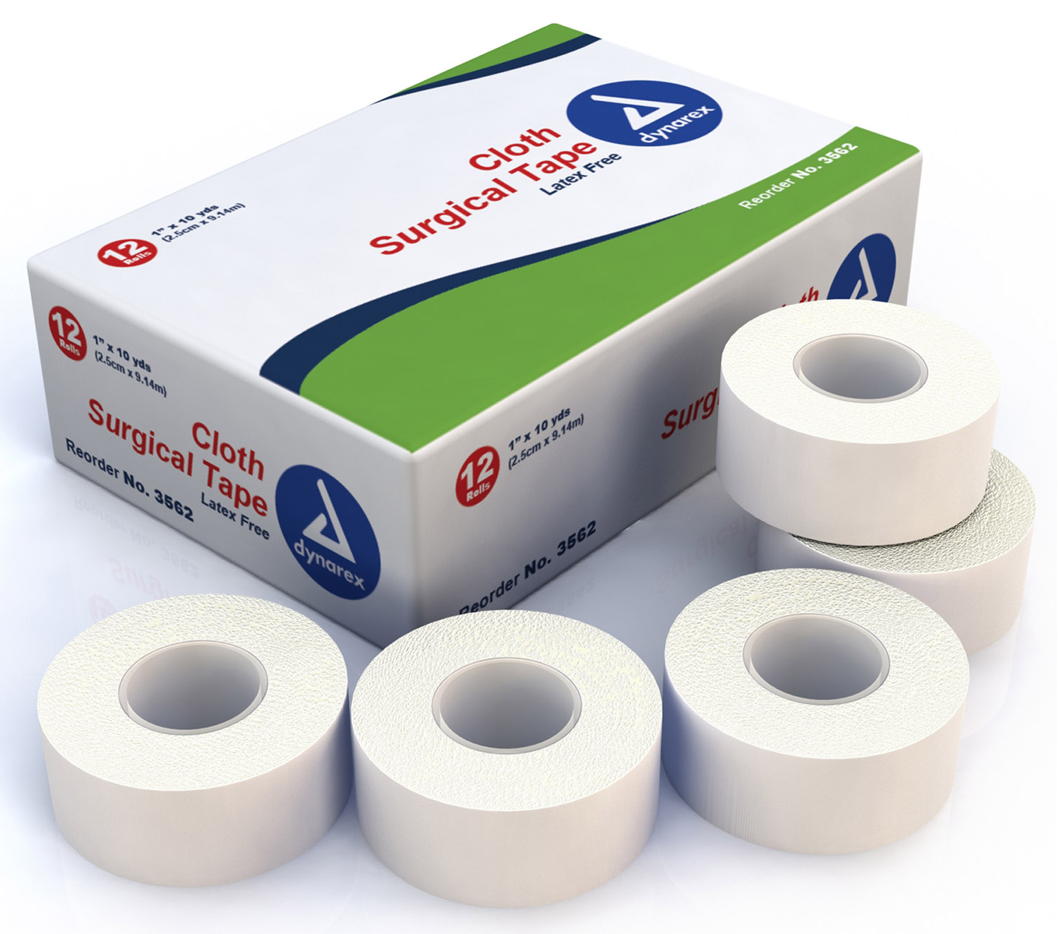 Silk Cloth Surgical Tape, 3" x 10 yds