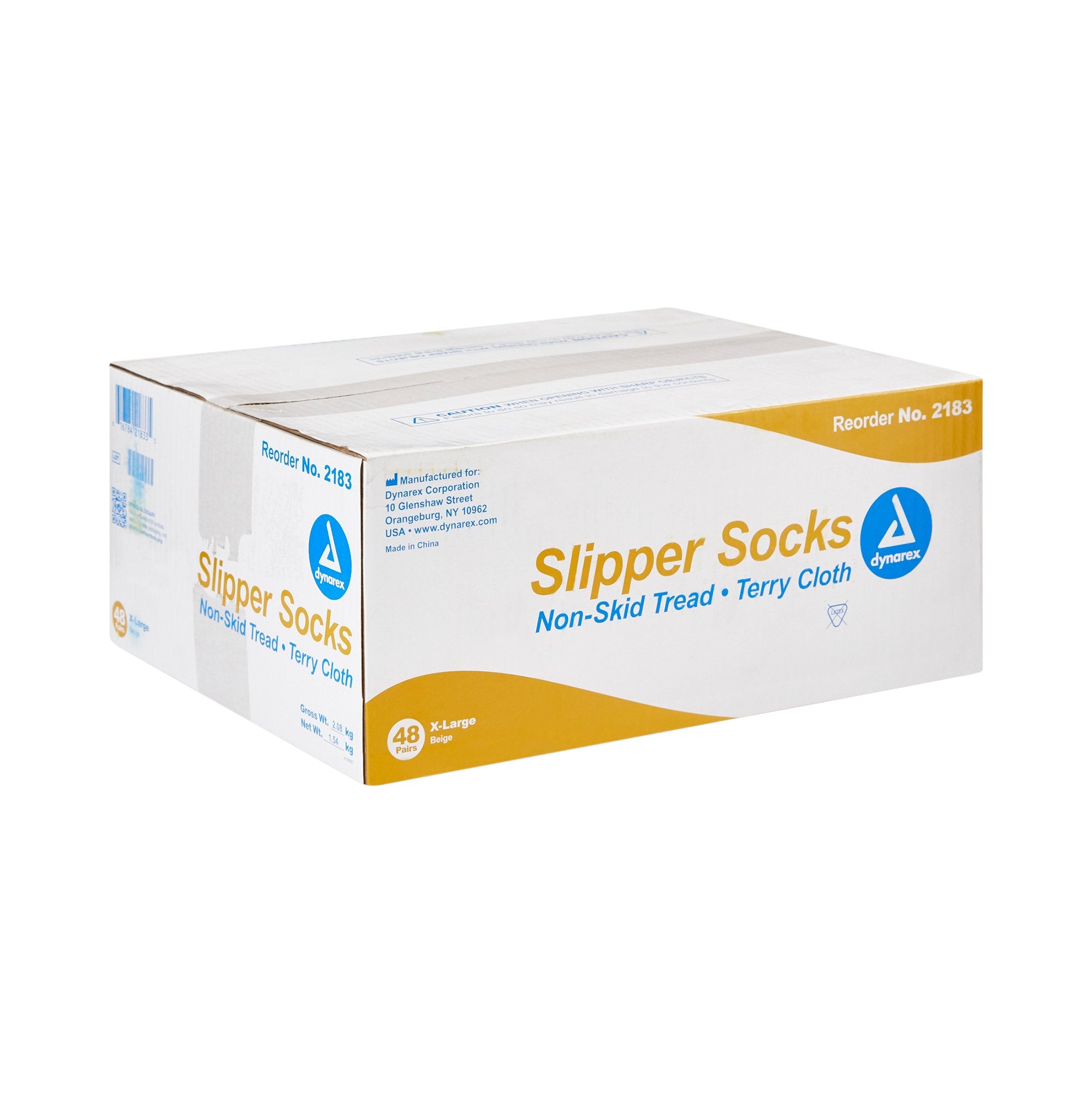 Slipper Socks, X-Large, Beige