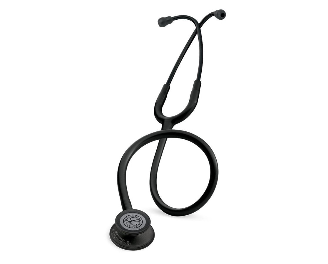 Solventum Littmann® Classic III Stethoscope, Black Edition Chestpiece, Black Tube, 27"