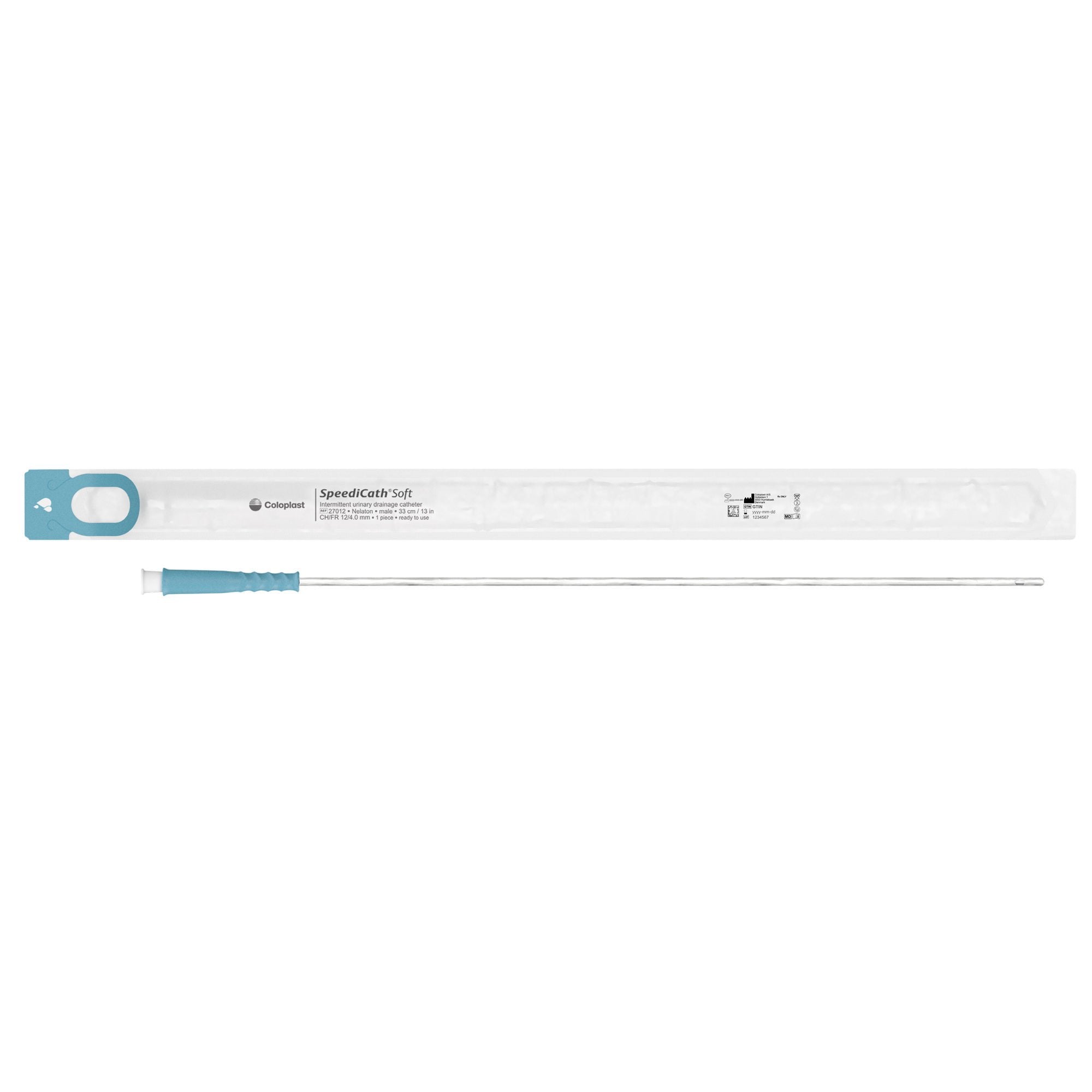 SpeediCath® Soft Catheter, Straight Tip, 13", 14Fr