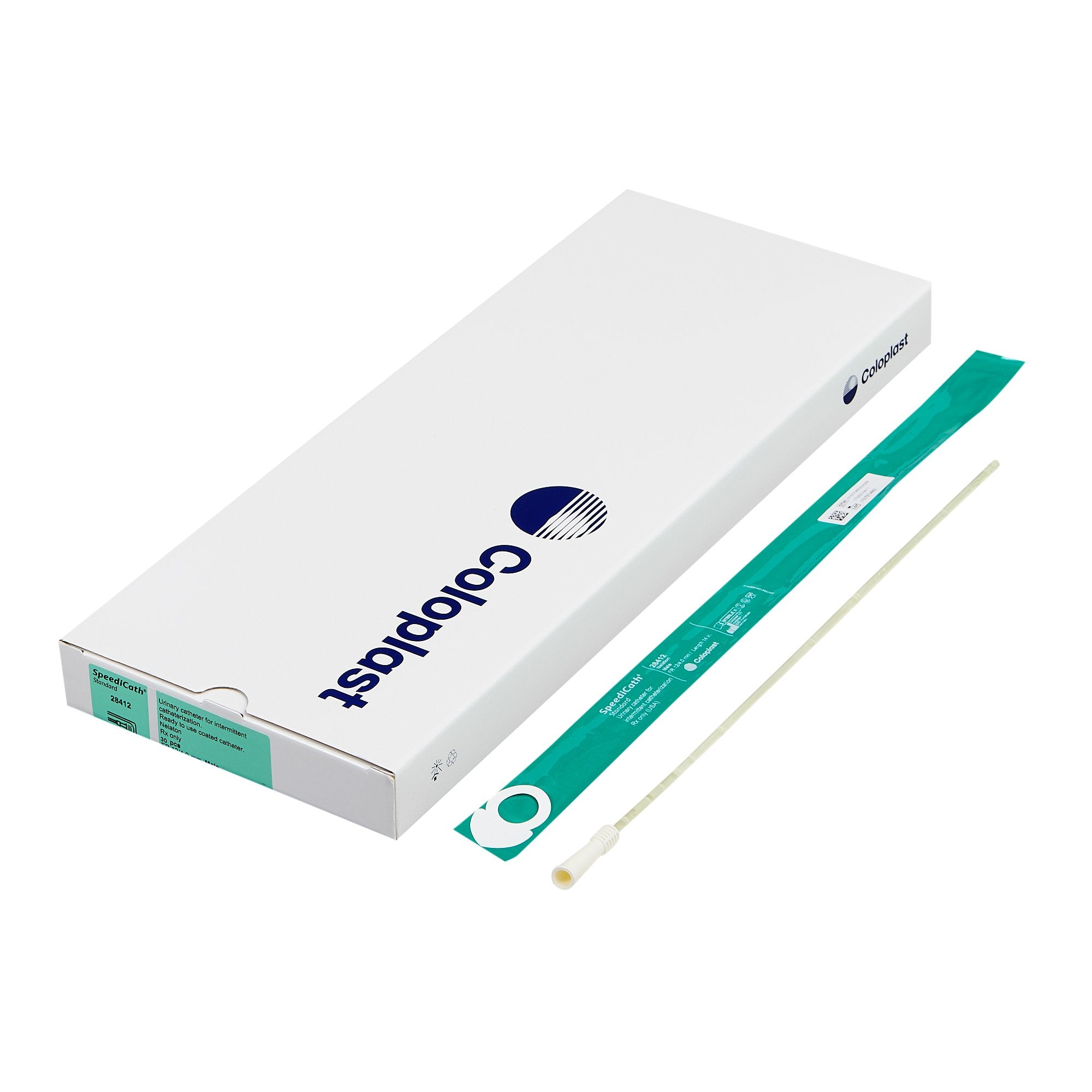 SpeediCath® with Hydrophilic Coating, Straight Tip, 14", 12Fr