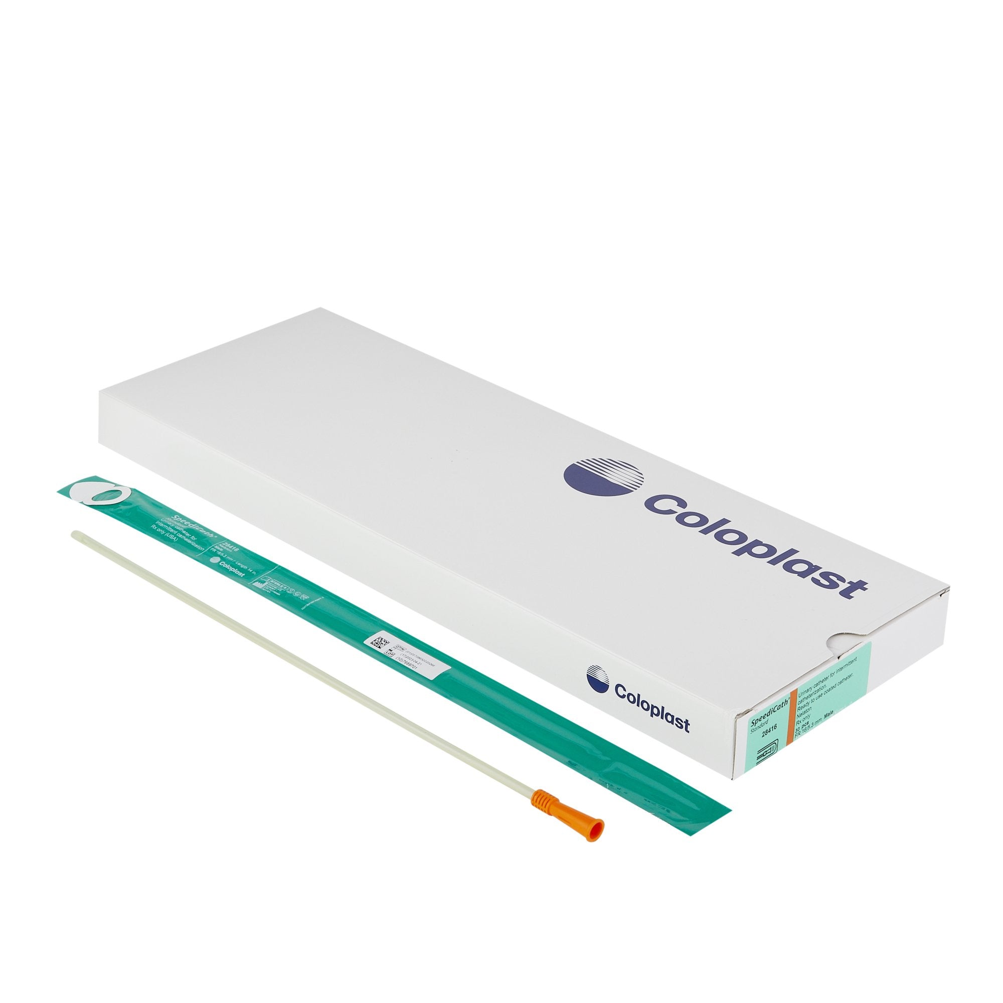 SpeediCath® with Hydrophilic Coating, Straight Tip, 14", 16Fr