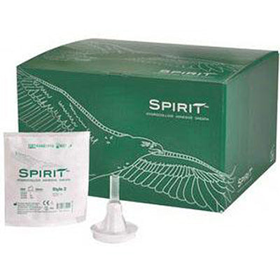 Spirit™ Style 2, Hydrocolloid Adhesive Sheath, Medium, 29mm