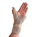 Thermoskin® Carpal Tunnel Brace with Thumb Spica, Beige, 2XL, Left