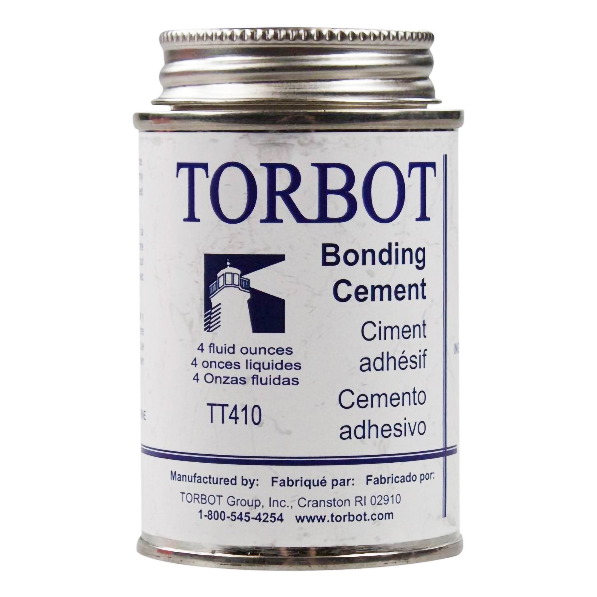TORBOT Liquid Bonding Cement, 4oz Can