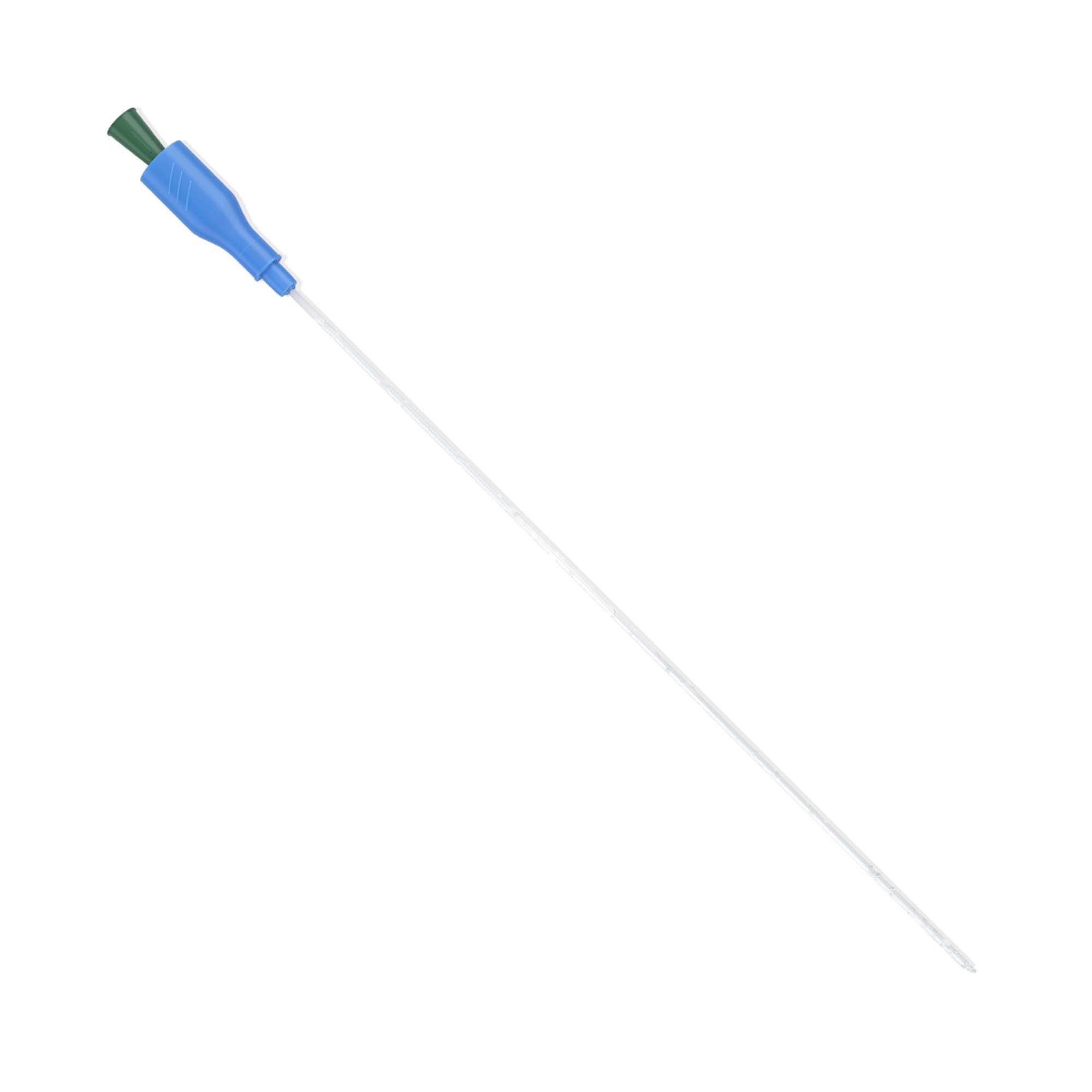 TruCath Swift™ Pre-lubricated Intermittent Catheter, 14 FR, 16'' Length TruProtect® Grip Coude