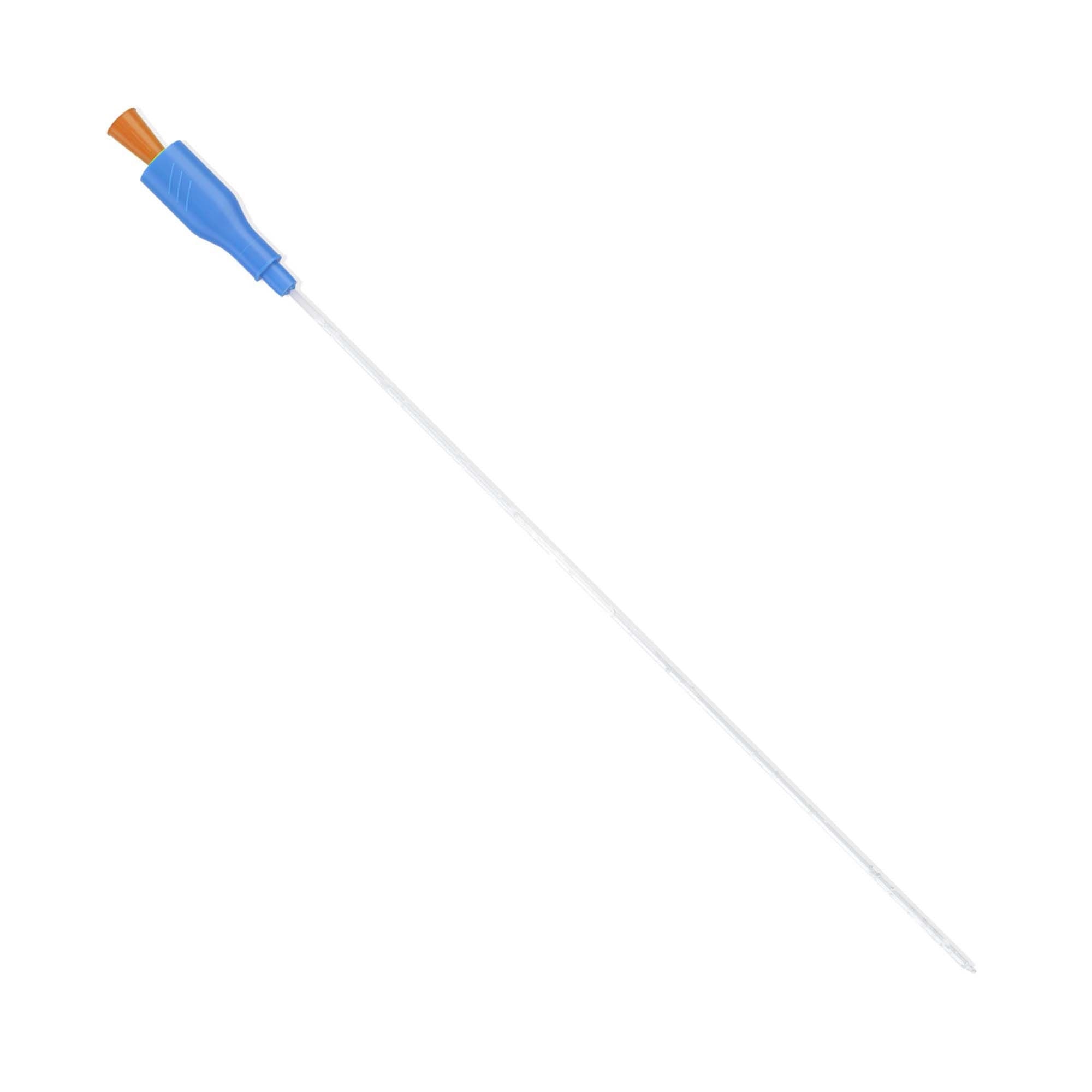 TruCath Swift™ Pre-lubricated Intermittent Catheter, 16 FR, 16'' Length TruProtect® Grip Coude