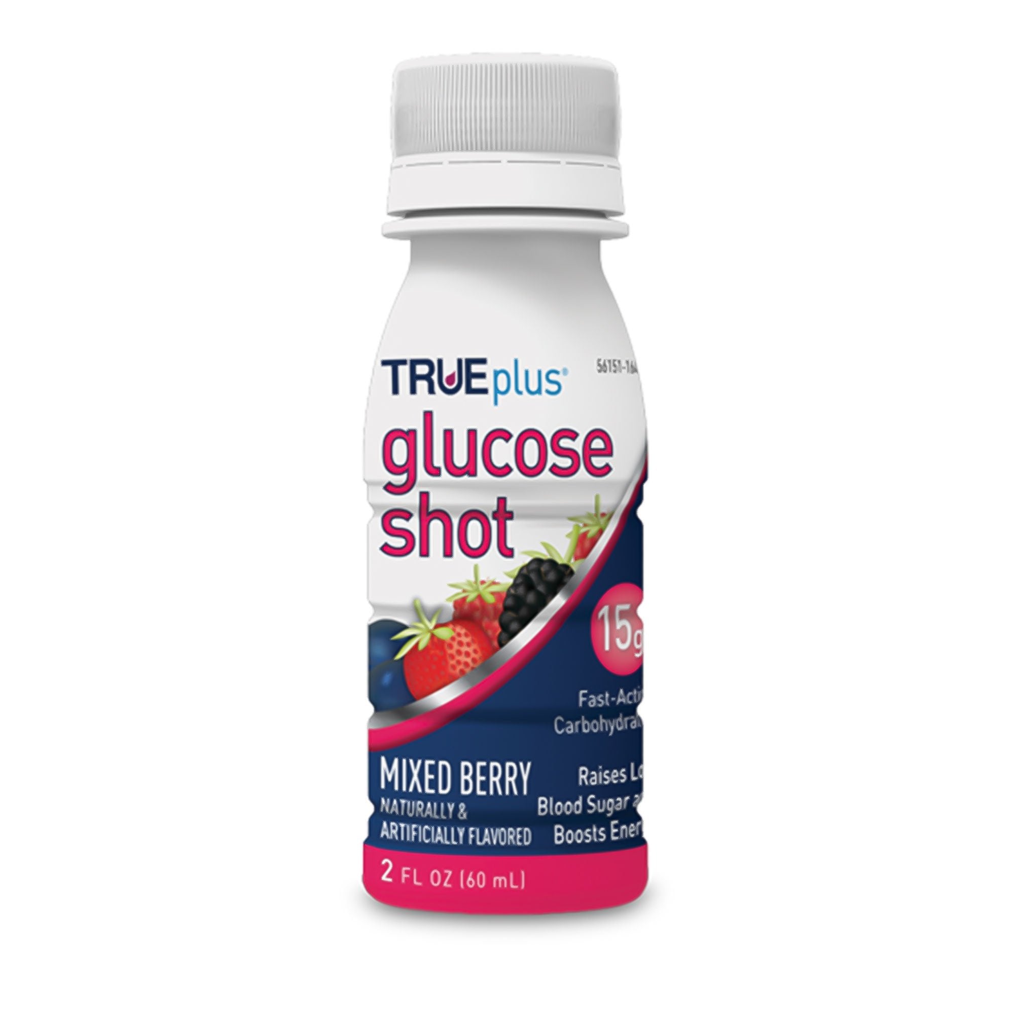 TRUEplus® Glucose Shot, Mixed Berry