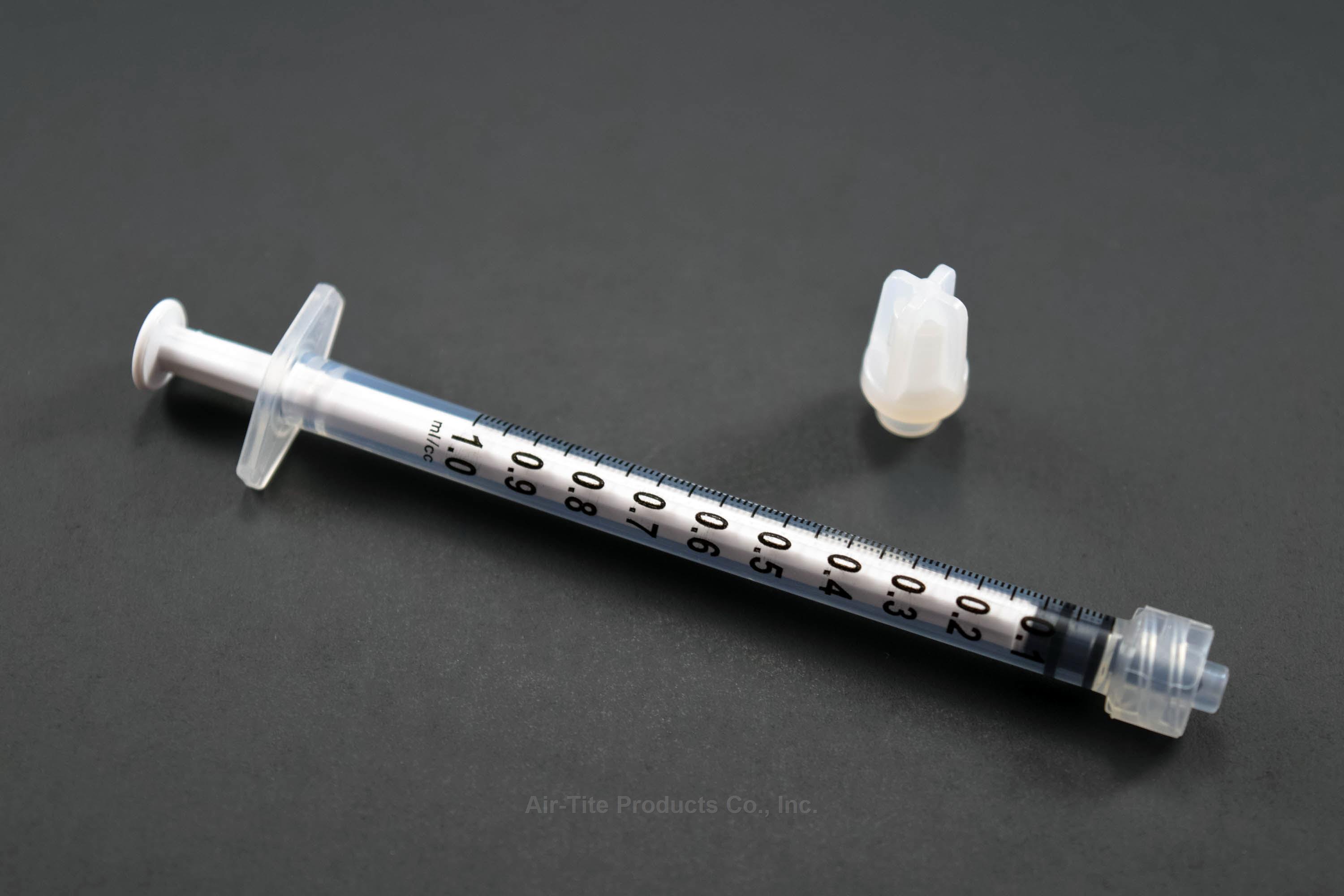 Tuberculin Syringe Only with Lock Tip & Cap, 1cc