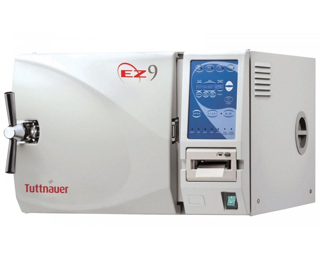 Tuttnauer Fully Automatic Autoclave w/Printer, 9" x 18", 110V