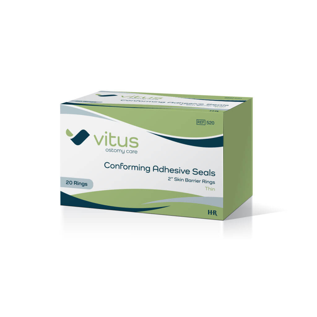 Vitus™ Ostomy 2" Skin Barrier Rings -- Thin A4385