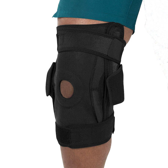 Vive Universal Hinged Knee Brace, Black L1833/L1832